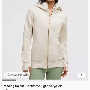 Women's Lululemon Scuba Full zip Hoodie